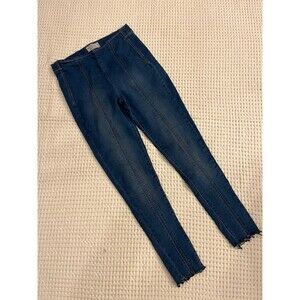 Free People Jeggings Jeans 28 6 blue skinny jeans Pull on High waist